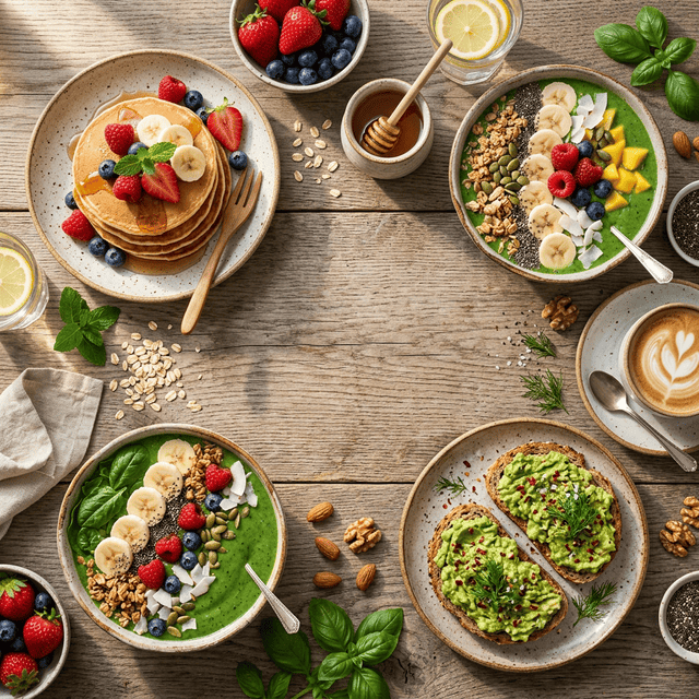 Café da manhã saudável