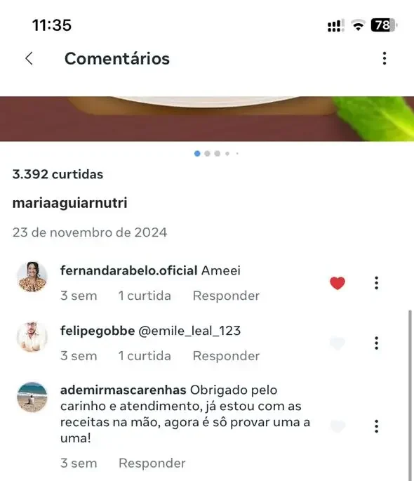 Avaliação de cliente 2